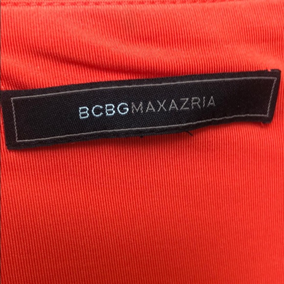 BCBG Annamae dress in Poinsetta/coral - Picture 4 of 6